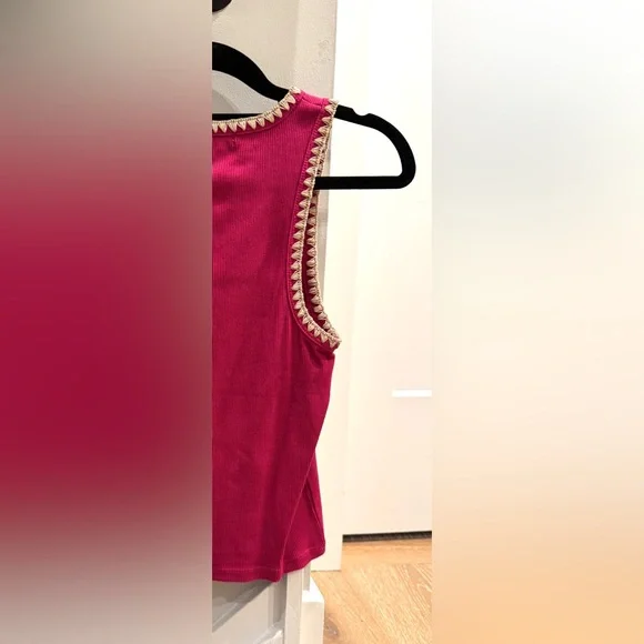 New Z Supply AVRIL RIB WHIPSTITCH
TANK (CACTUS
SUNFLOWER) - Z SUPPLY, Small - Picture 11 of 14